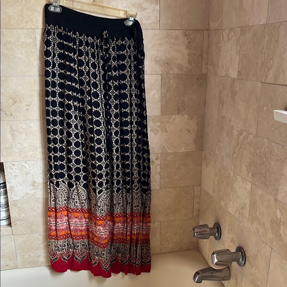 Boho style Maxi Skirt M